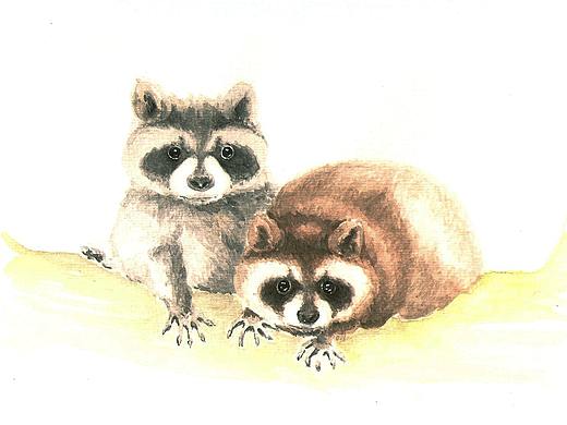 好久好久以前的水彩生灵们之一（个人主页-ZMzE5MzM1ODA=） - 绘画 - 站酷设计师Vivian_SHI原创素材 - 站酷ZCOOL
