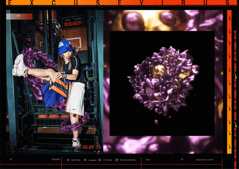 NIKE：击破一切借口，就等你出手！（图ZMTg4ODE2MDY4） - 品牌 - 站酷设计师UIDWORKS原创素材 - 站酷ZCOOL