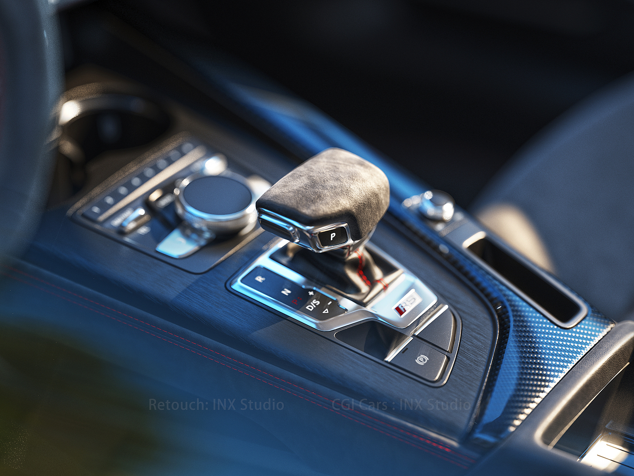 三维汽车渲染奥迪RS5-CGI AUDI RS5 COUPE