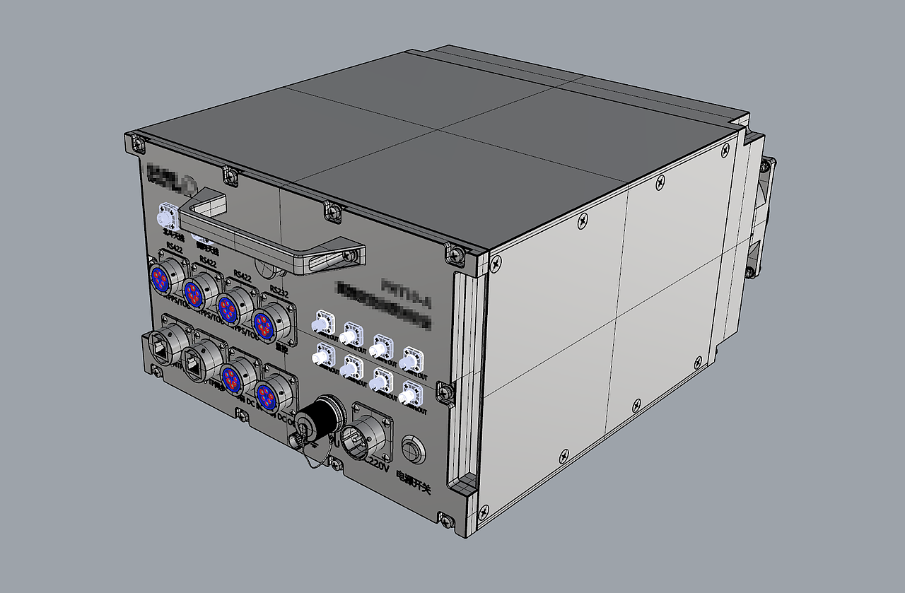军用ATR机箱、三防机箱设计（图ZMjE0MDI1ODEy） - 工业用品/机械 - 站酷设计师工业设计十五年原创素材 - 站酷ZCOOL