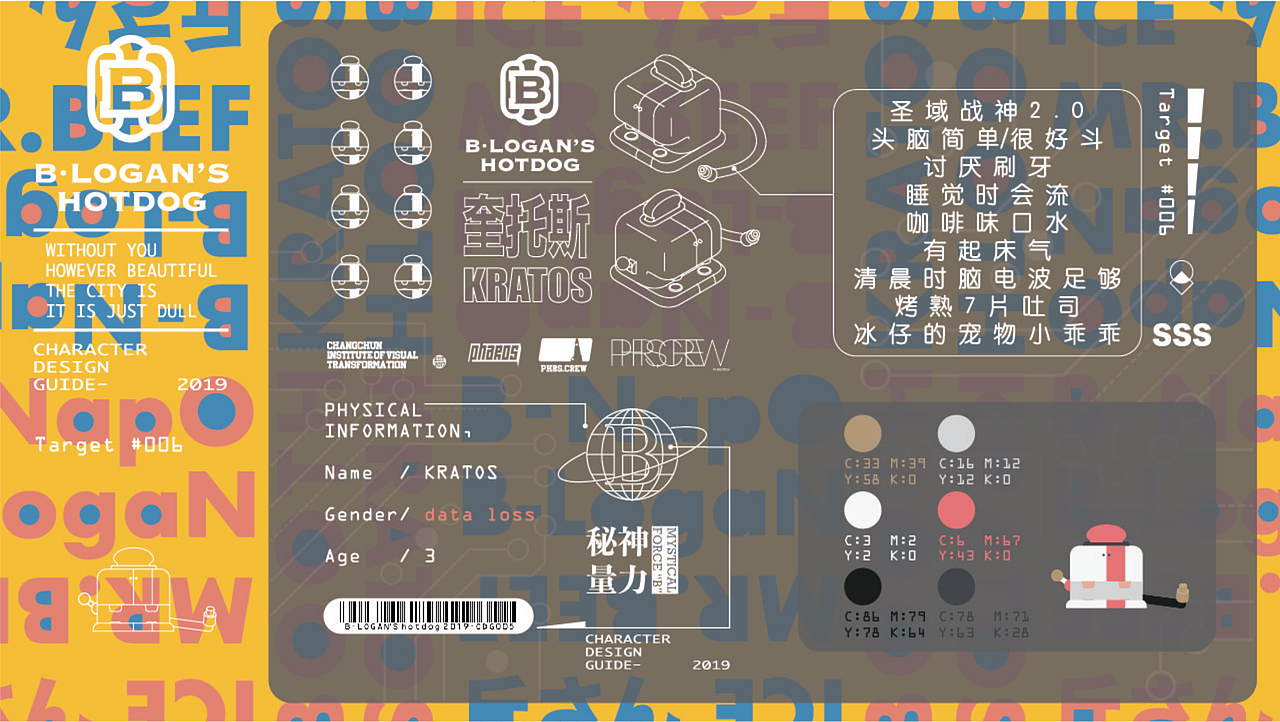 【布雷的热狗】原创IP卡通形象（图ZMjYzMTQwMTU2） - IP形象 - 站酷设计师LeiLei_原创素材 - 站酷ZCOOL