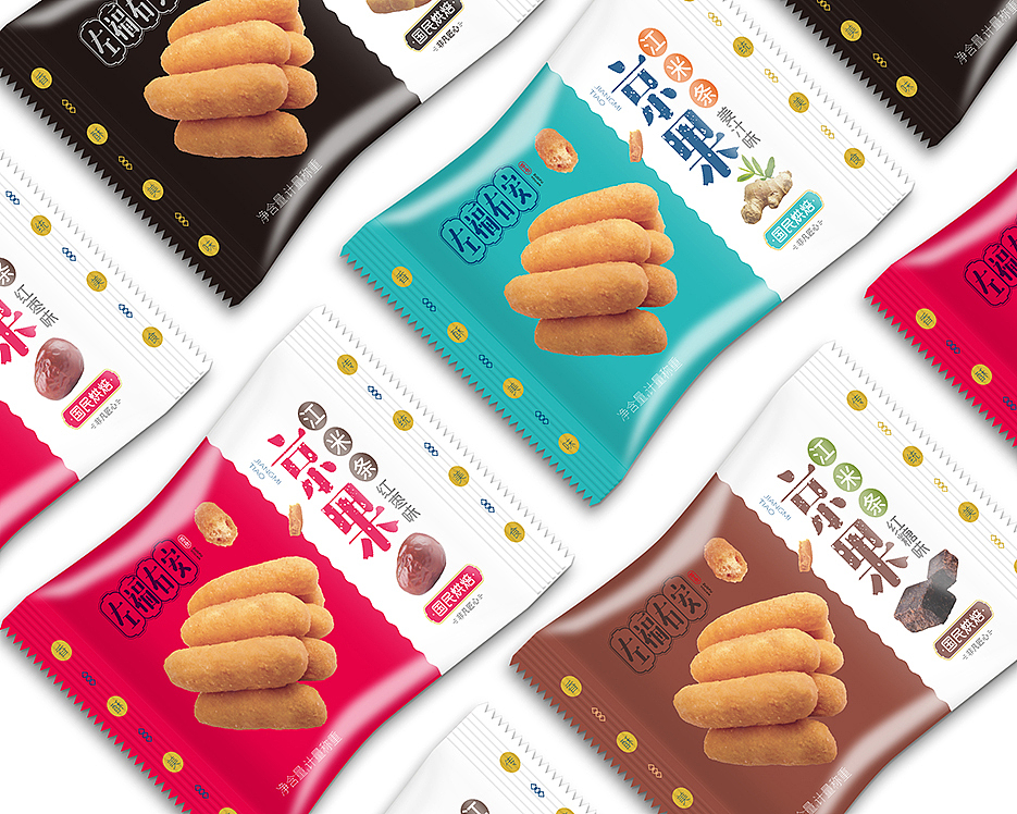 上海·左幅右安品牌江米条包装设计