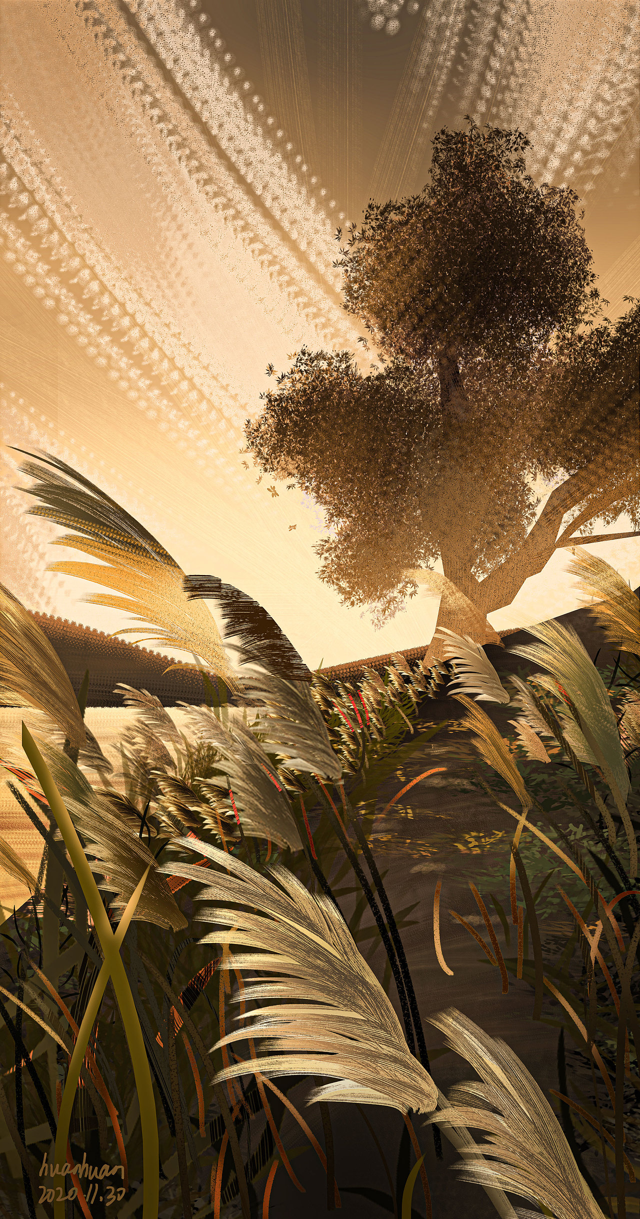 【插画】风景速涂/banner