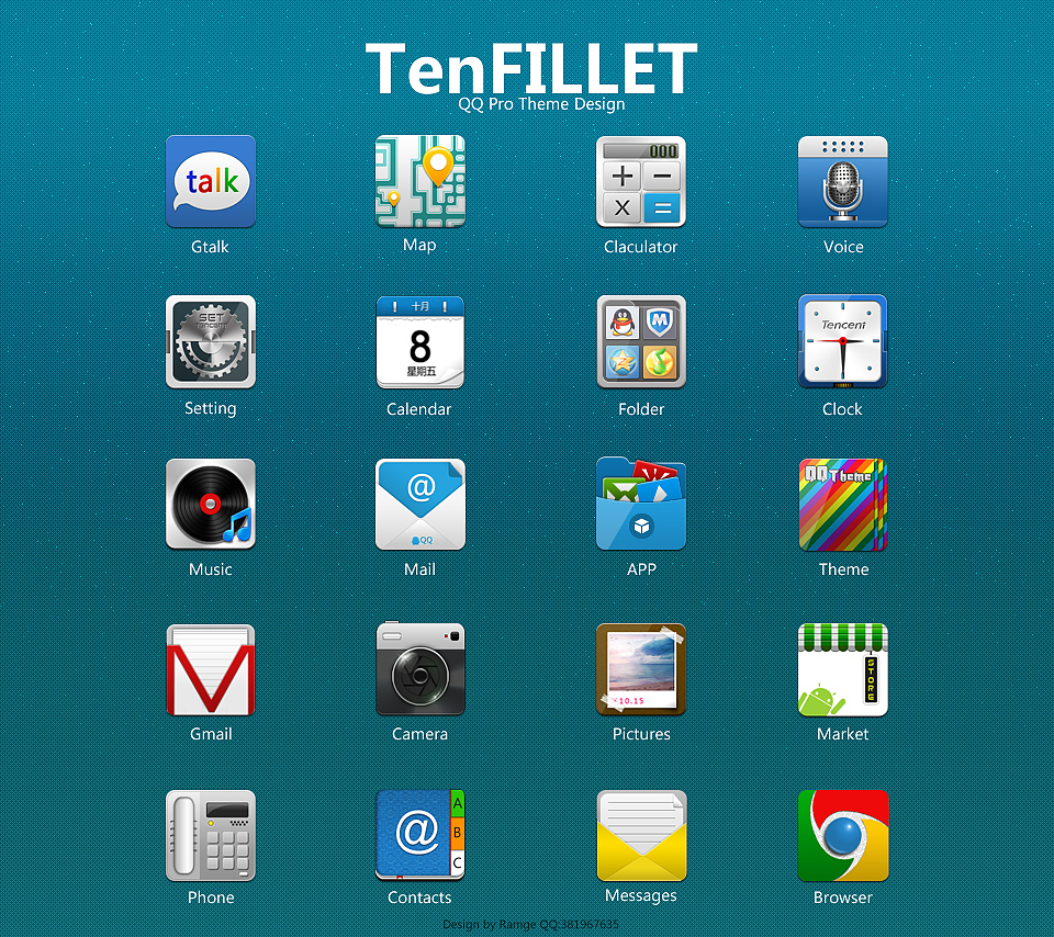 TenFILLET（图ZNDMzMDc1Mg==） - 主题/皮肤 - 站酷设计师ramge原创素材 - 站酷ZCOOL