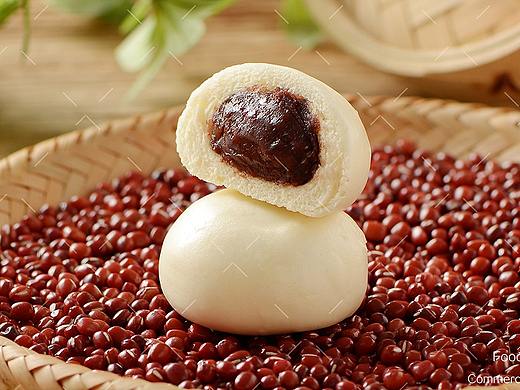 豆沙包|美食摄影|电商摄影|面点包子拍摄×郑州密斯杨
