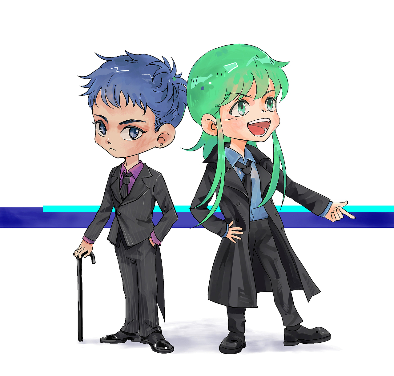 黑手党！搭档！（图ZMjc0NjA0NTEy） - 创作习作 - 站酷设计师不有趣超级冷原创素材 - 站酷ZCOOL