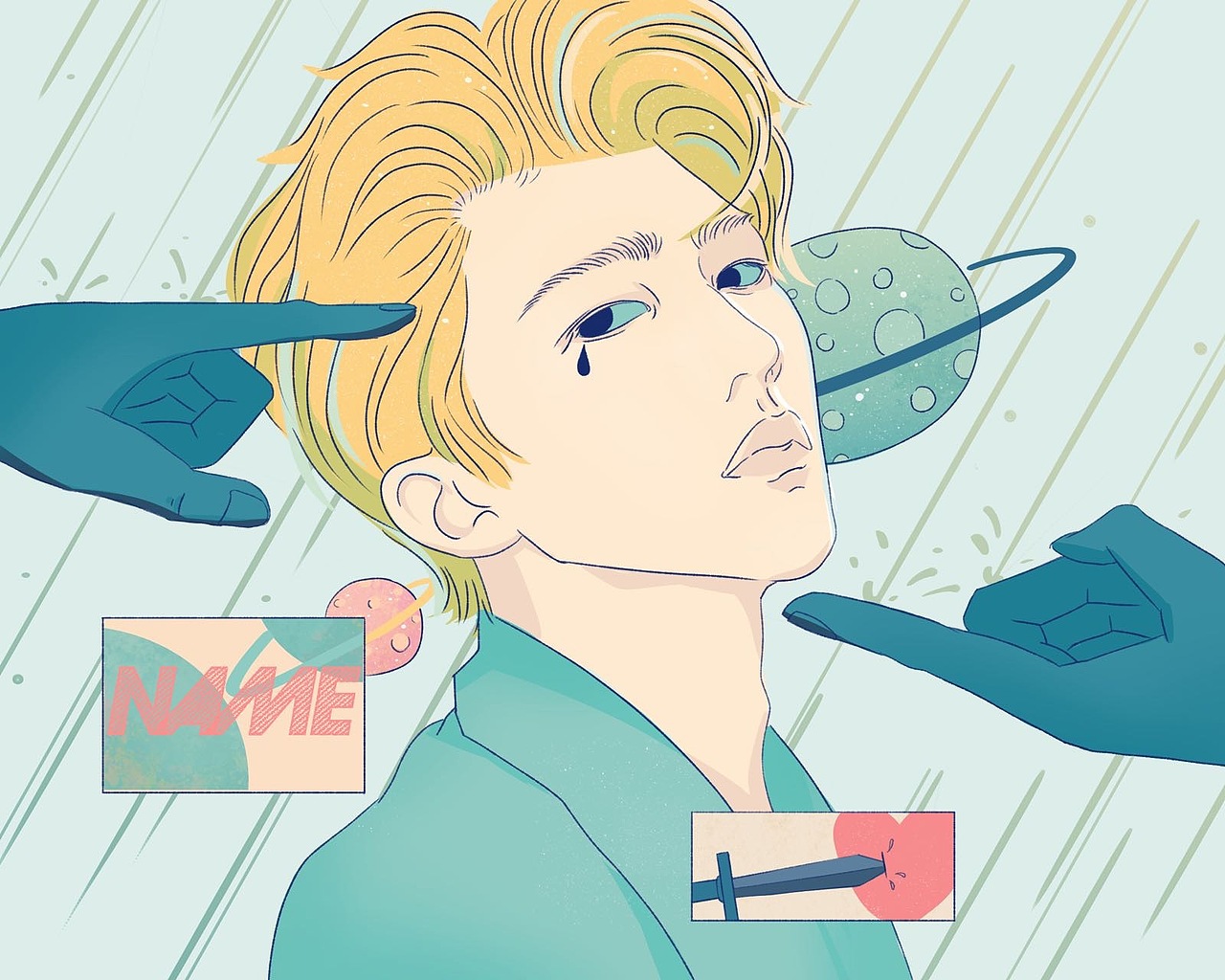 插画练习 ——欲戴皇冠，必承其重（图ZMTQ1Nzc5NzY4） - 创作习作 - 站酷设计师四三小拖字原创素材 - 站酷ZCOOL