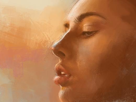 人像寫實板繪（個人主頁-ZMzc0Njg4Njg=） - 創(chuàng)作習作 - 站酷設計師DFANGNAF原創(chuàng)素材 - 站酷ZCOOL