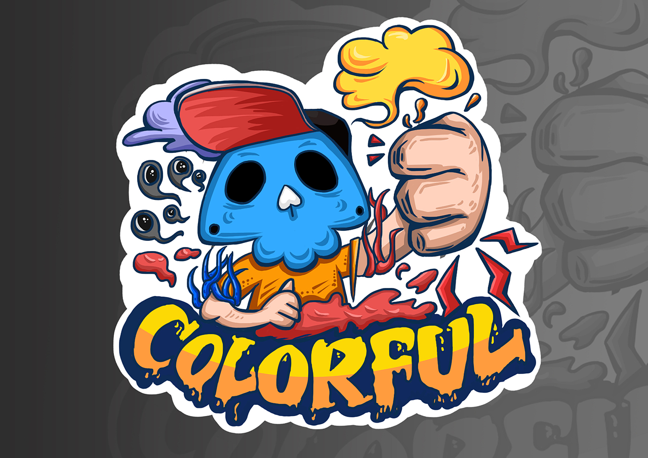 IP形象延展，潮流插画风格的帽子（图ZOTY5NjQ1OTI=） - 新锐潮流插画 - 站酷设计师设计饭儿原创素材 - 站酷ZCOOL