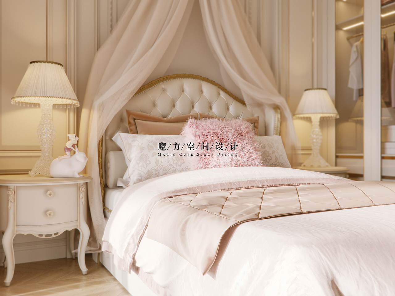 【魔方】法式轻奢•安徽别墅项目（图ZMjA1MjIwOTYw） - 家装设计 - 站酷设计师魔方空间设计原创素材 - 站酷ZCOOL