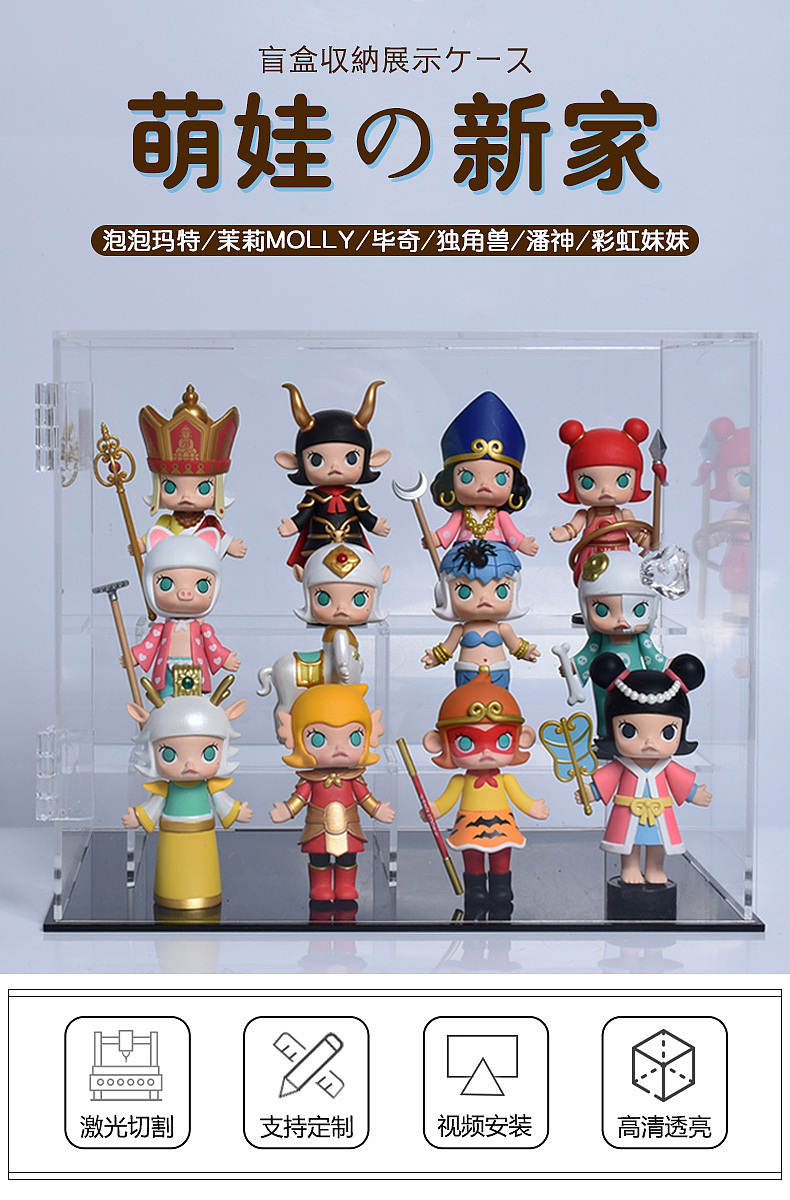 亚克力阶梯展示盒详情