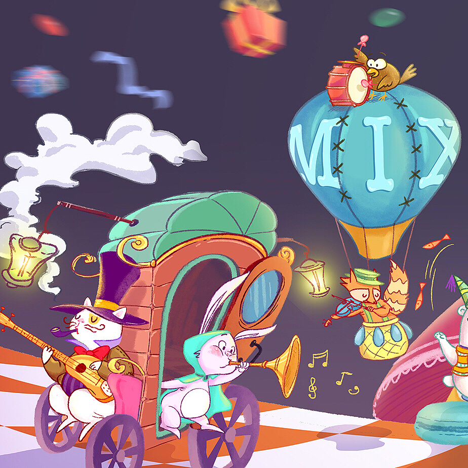 狂欢游行/music carnival