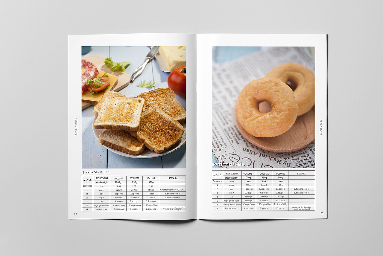 面包机食谱画册（图ZMTEwNDkxMjQw） - 书籍/画册 - 站酷设计师周州洲原创素材 - 站酷ZCOOL