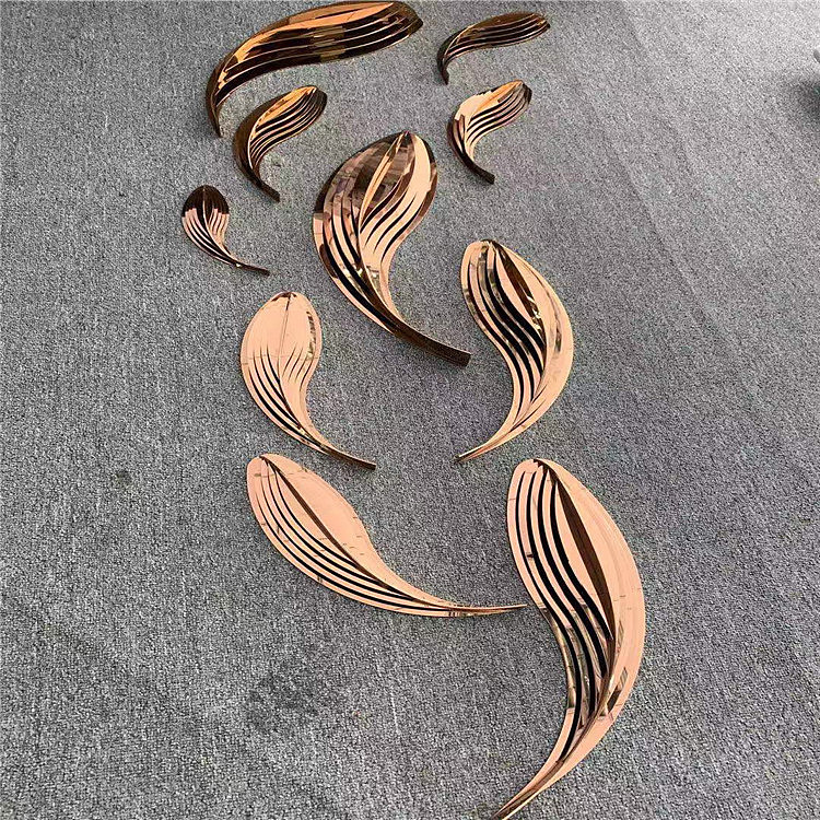 佛山不锈钢艺术异形雕塑摆件众钰定制