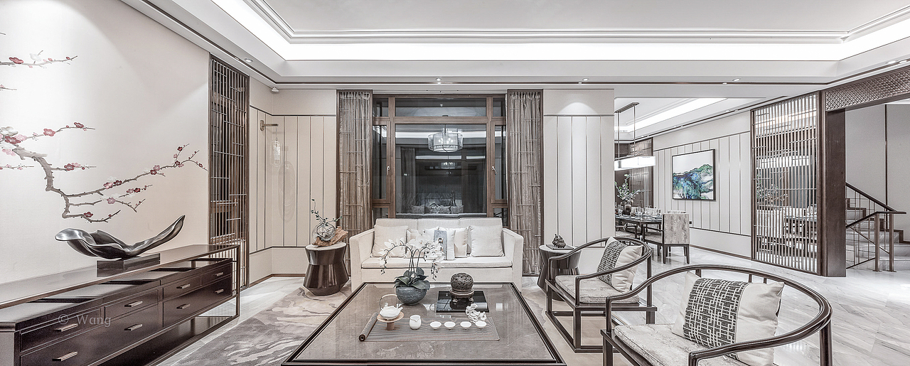 中式样板间（图ZODk3MDc4Mjg=） - 环境/建筑摄影 - 站酷设计师建筑摄影王志远原创素材 - 站酷ZCOOL