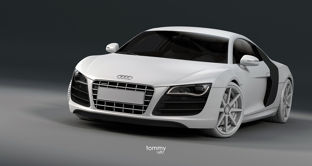 Audi-R8 V10 5.2 FSI quattro Audi R8 Spyder 5.2&n(图ZNjQwODc4MA==) - 机械/交通 - 站酷设计师Tommy_林冲原创素材 - 站酷ZCOOL