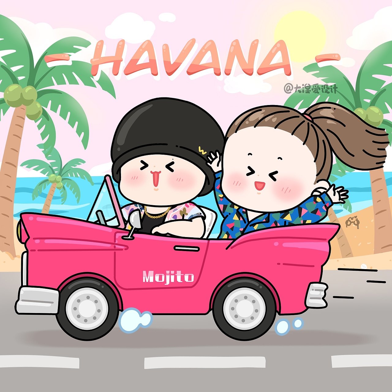 周杰伦新歌mojitoq版插画延伸