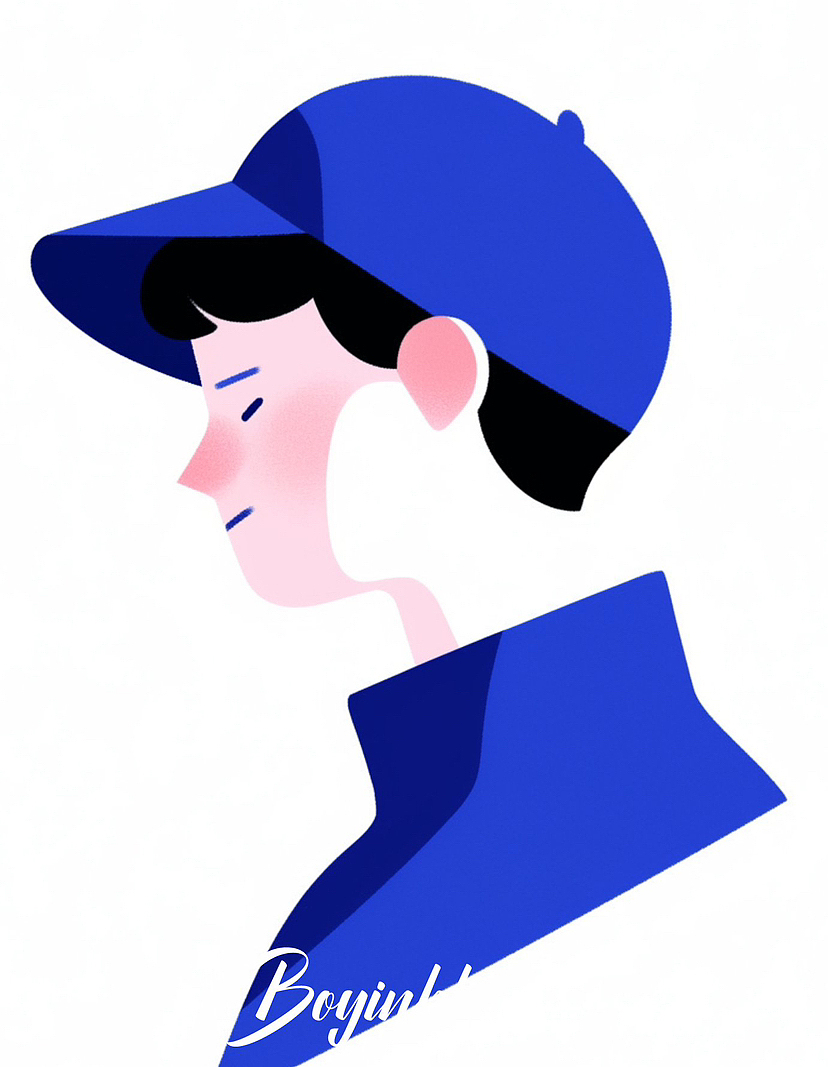 扁平插图设计·极简主义·AIGC男生（图ZMzQxMDQ1ODc2） - AI作品 - 站酷设计师AI班长原创素材 - 站酷ZCOOL