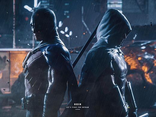 BATMAN-ARKHAM ASYLUM风格图