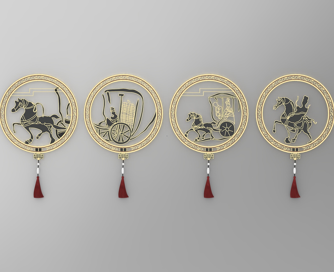 汉文化书签设计