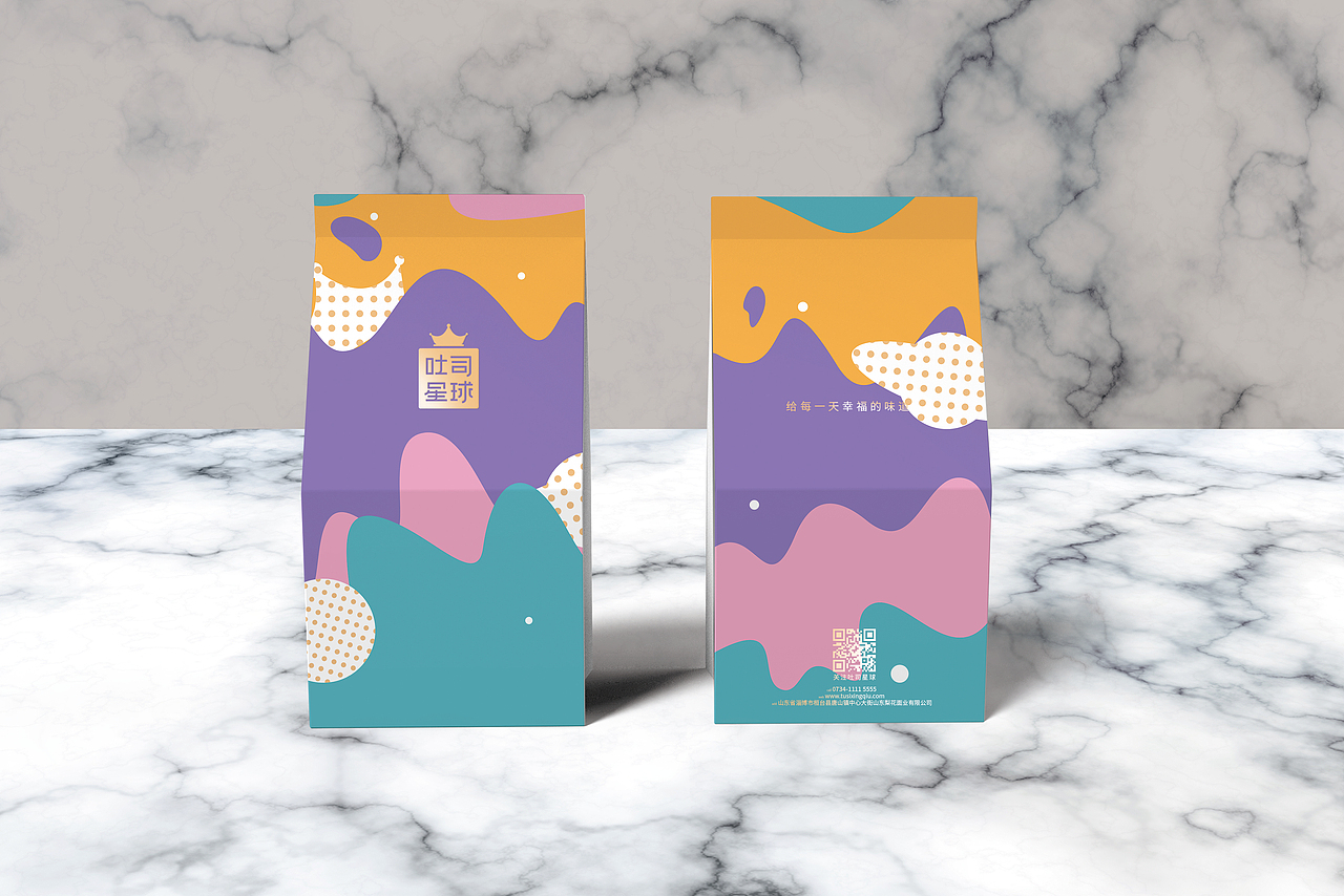 吐司星球VI设计（图ZMjY2MDY2MDg0） - 品牌 - 站酷设计师京青原创素材 - 站酷ZCOOL