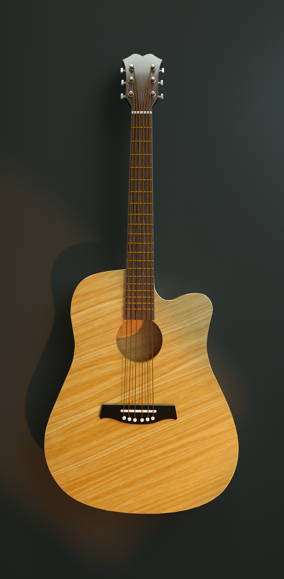 c4d自学作品吉他