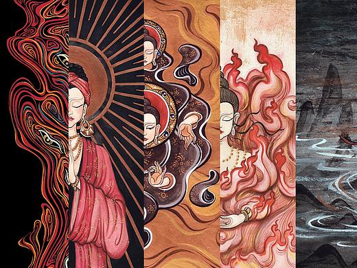 【旧图新更】灵性插画合集