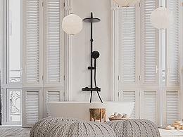 箭牌花灑AEHHS03FT雅黑詳情頁