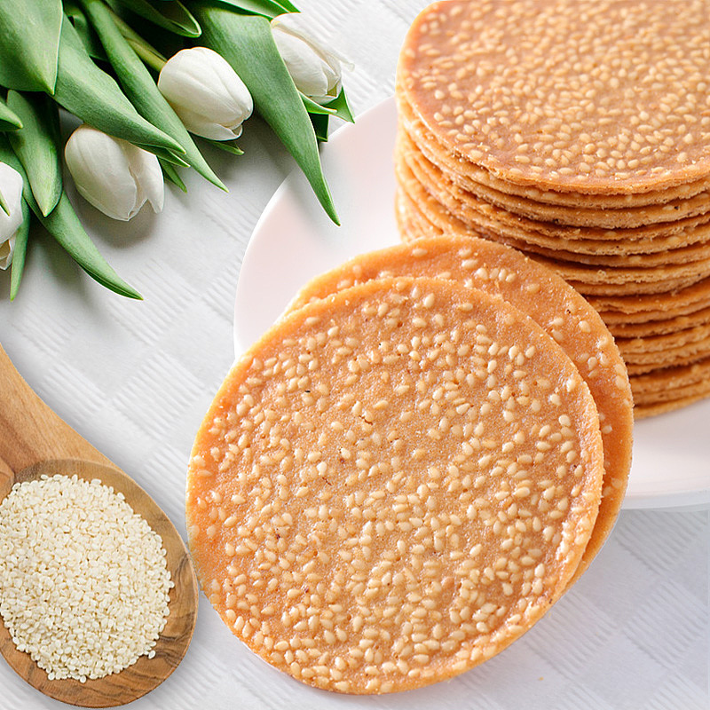 郑州艾朵堡烘焙培训芝麻瓦片