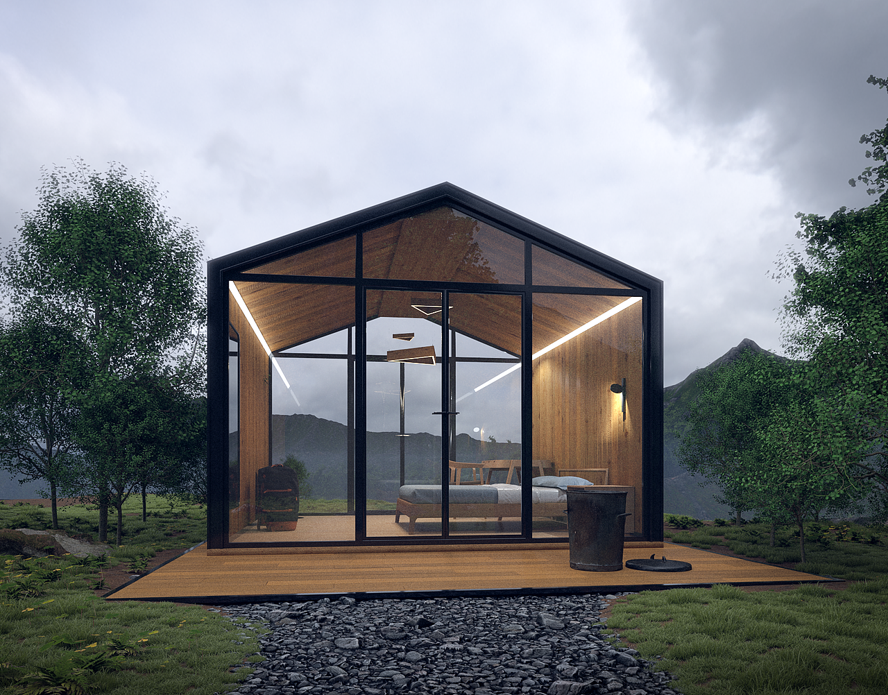 su室外渲染练习