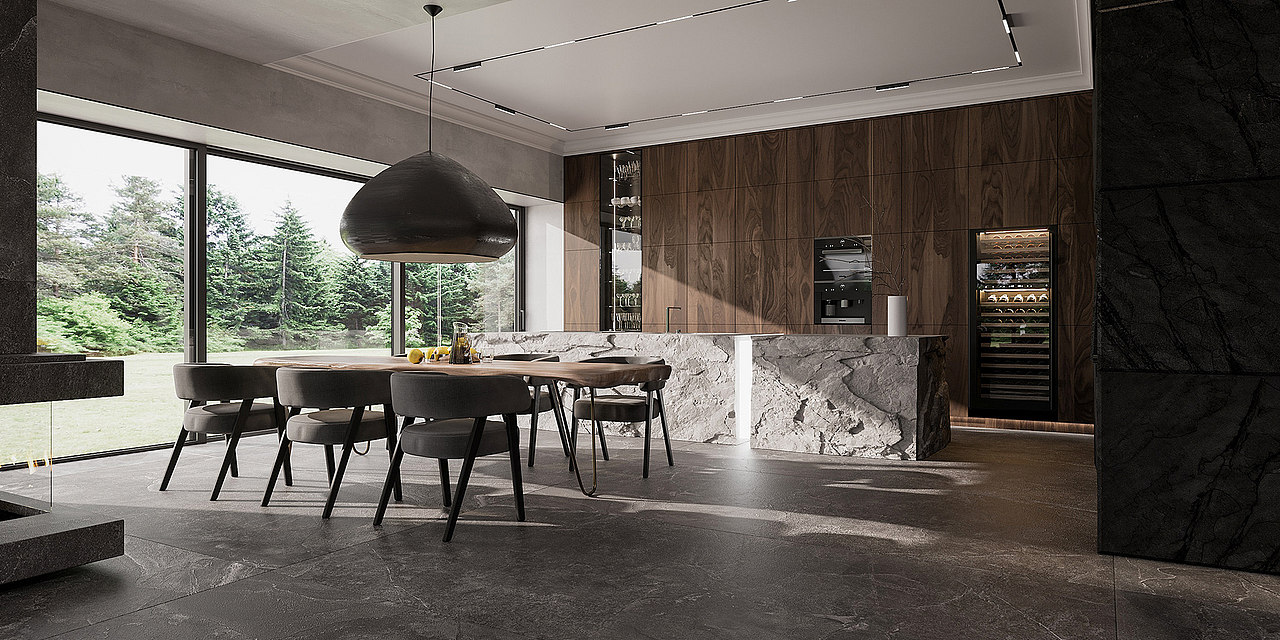 450㎡高级黑色系公寓 太高级了吧！