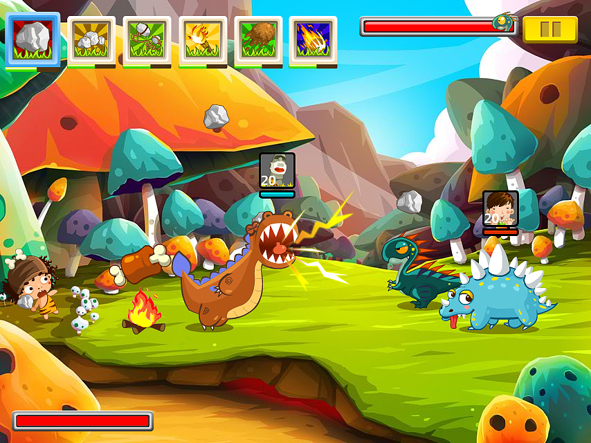 给游戏Hungry Age做的人设和道具（图ZMTE0NDY0Mjg=） - 游戏原画 - 站酷设计师宅猫三三原创素材 - 站酷ZCOOL