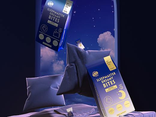 睡眠奶片包装设计
