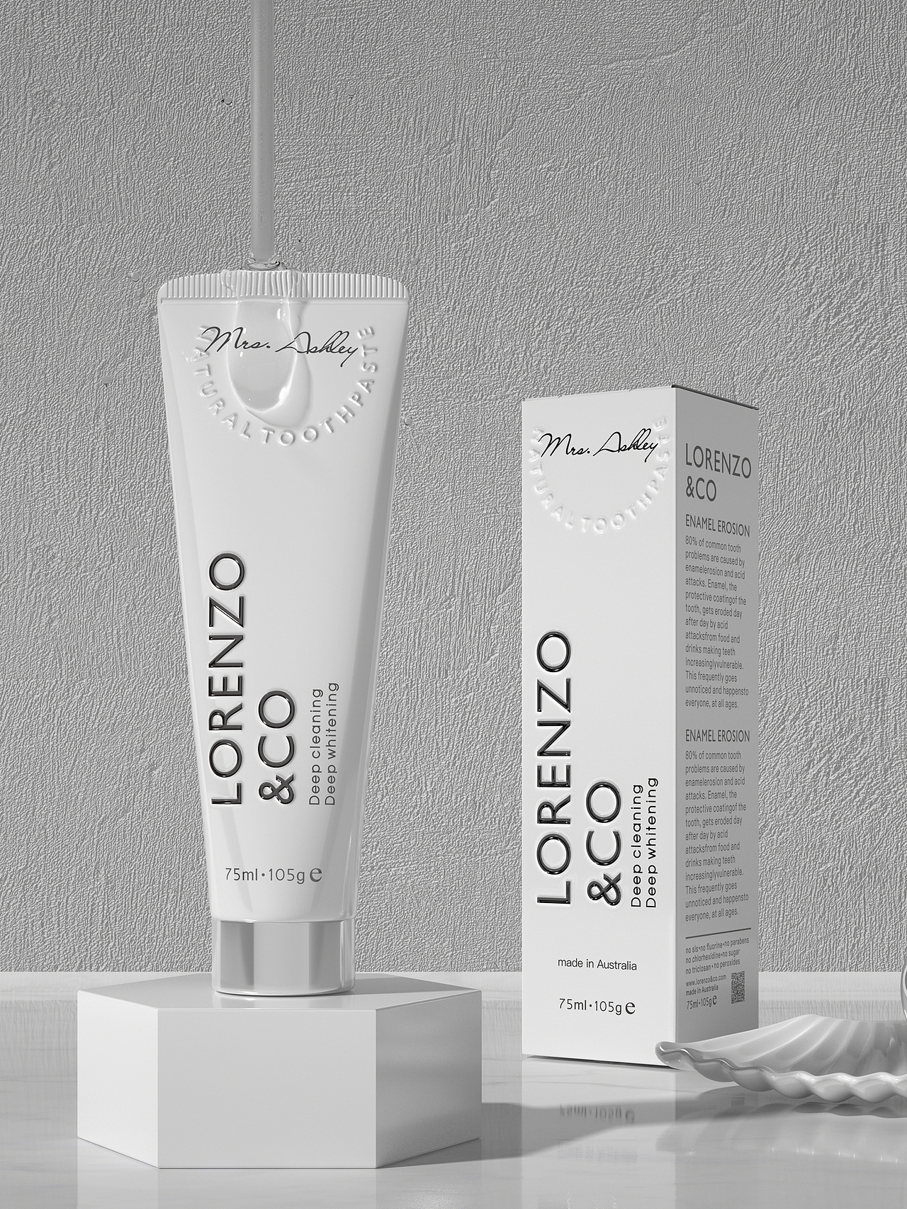 牙膏包装设计日化产品设计C4D产品建模渲染设计（图ZMzMwMzEzMTA4） - 生活用品 - 站酷设计师禧派设计SEEPACK原创素材 - 站酷ZCOOL