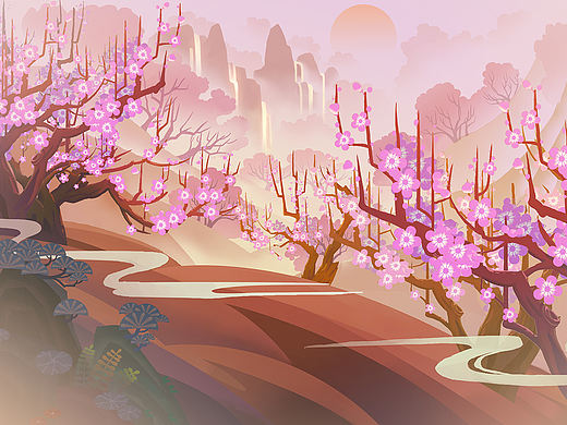 桃芷山梦境