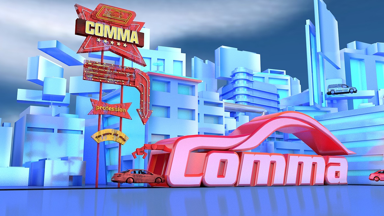 COMMA（图ZOTcxOTMxMTY=） - 海报 - 站酷设计师VillagersOldD原创素材 - 站酷ZCOOL