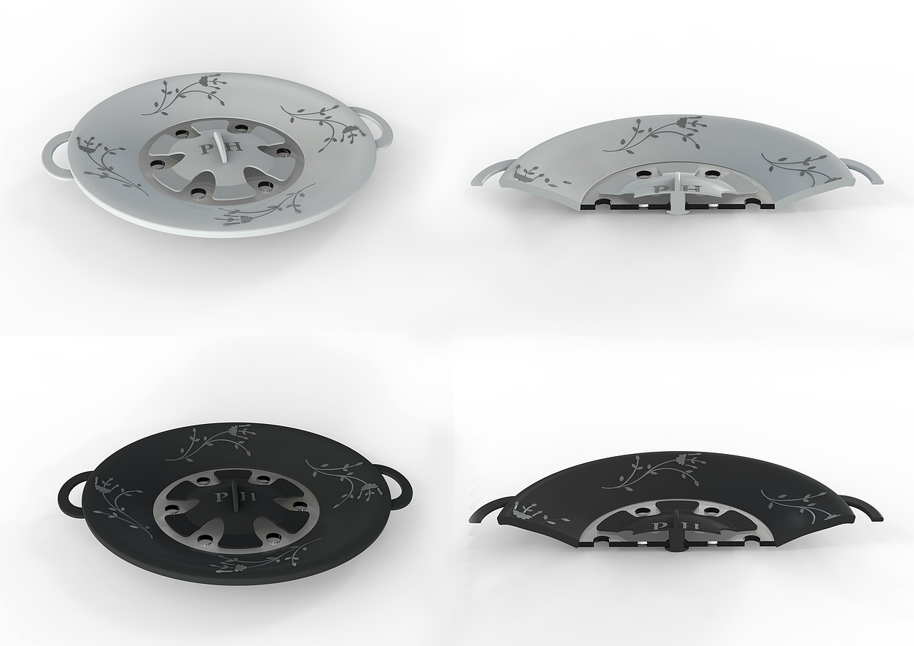 防溢出锅盖设计