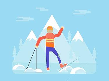 滑雪APP界面设计