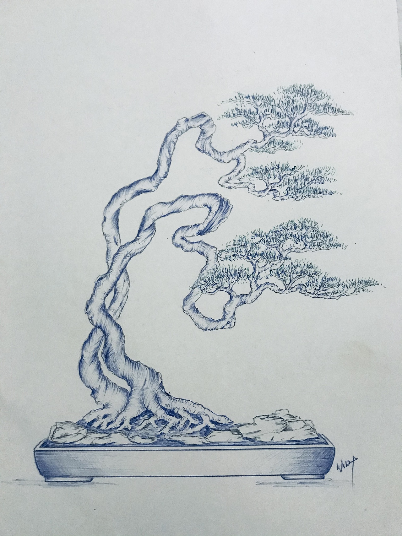 盆景（图ZMjUzMzMyNzky） - 绘画 - 站酷设计师Z75835907原创素材 - 站酷ZCOOL