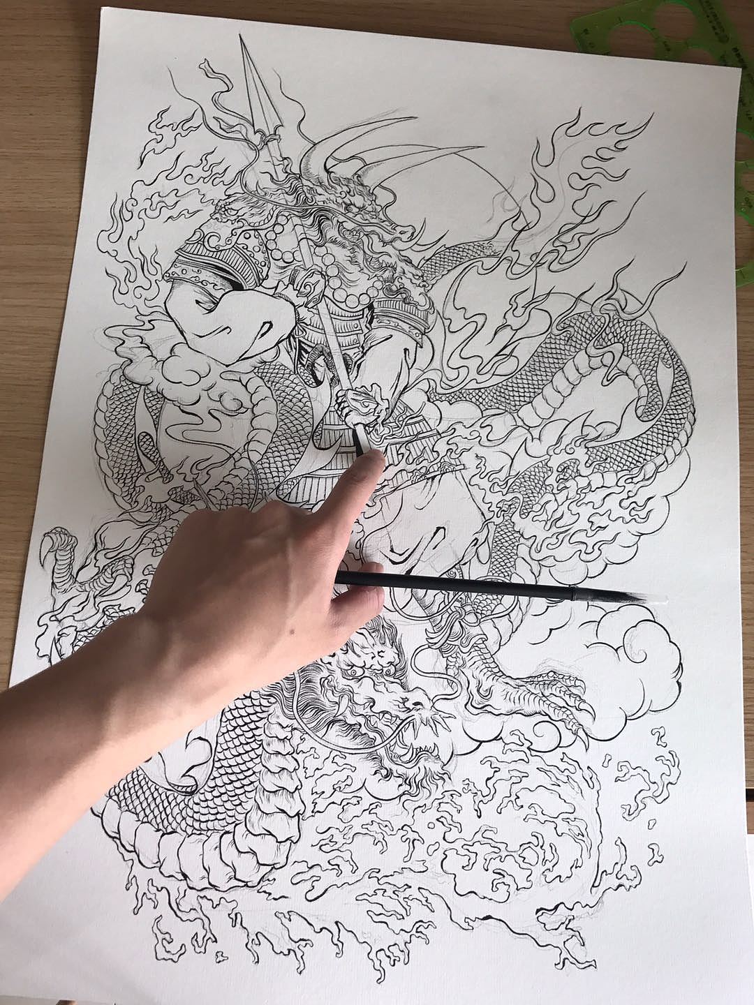 牛魔踏龙神（图ZOTQ3MzI3Mjg=） - 绘画 - 站酷设计师守望者Swangzhe原创素材 - 站酷ZCOOL