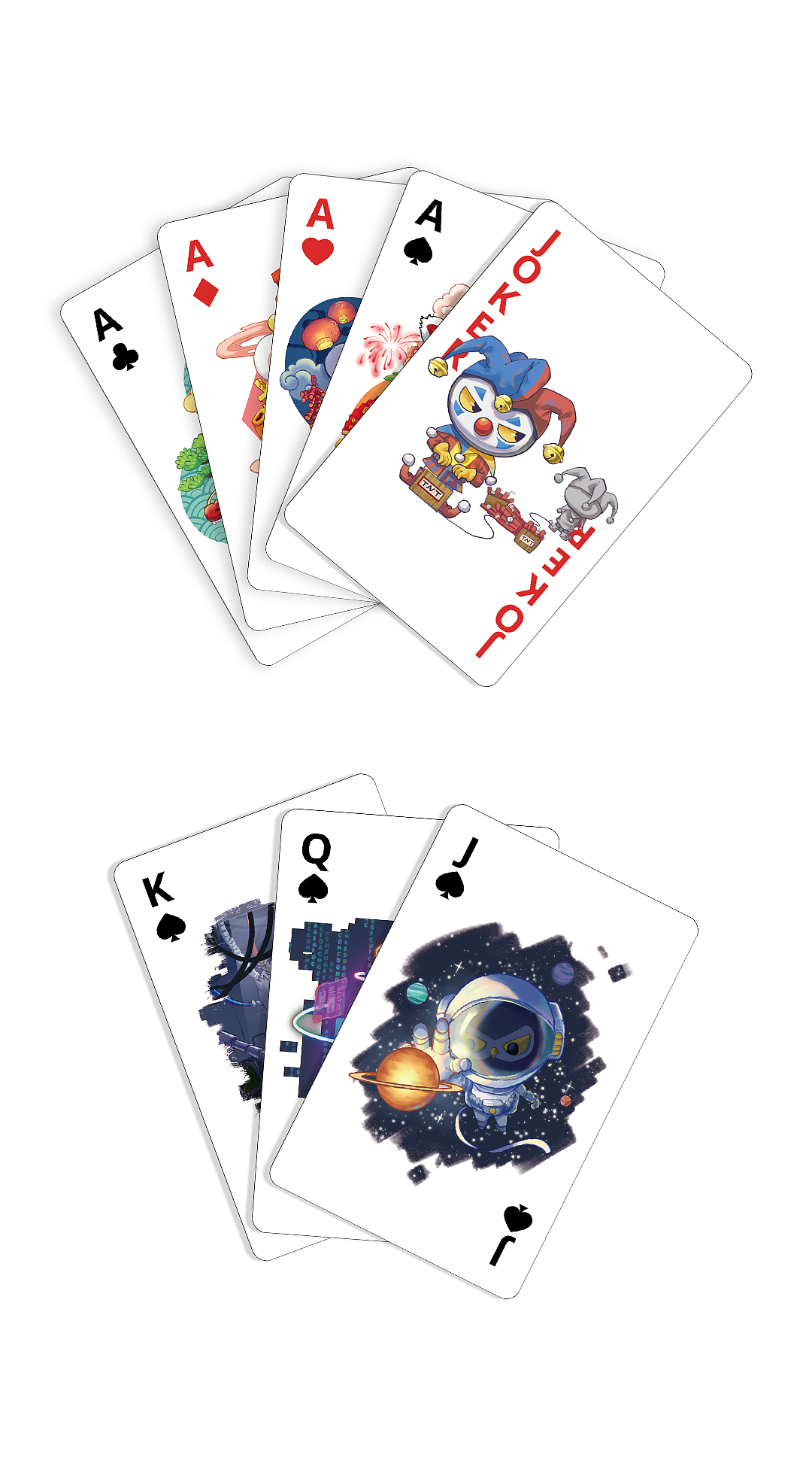 【无糖小七】鼠年扑克~！（图ZMjI3ODg4OTk2） - 宣传物料 - 站酷设计师五木五个木原创素材 - 站酷ZCOOL