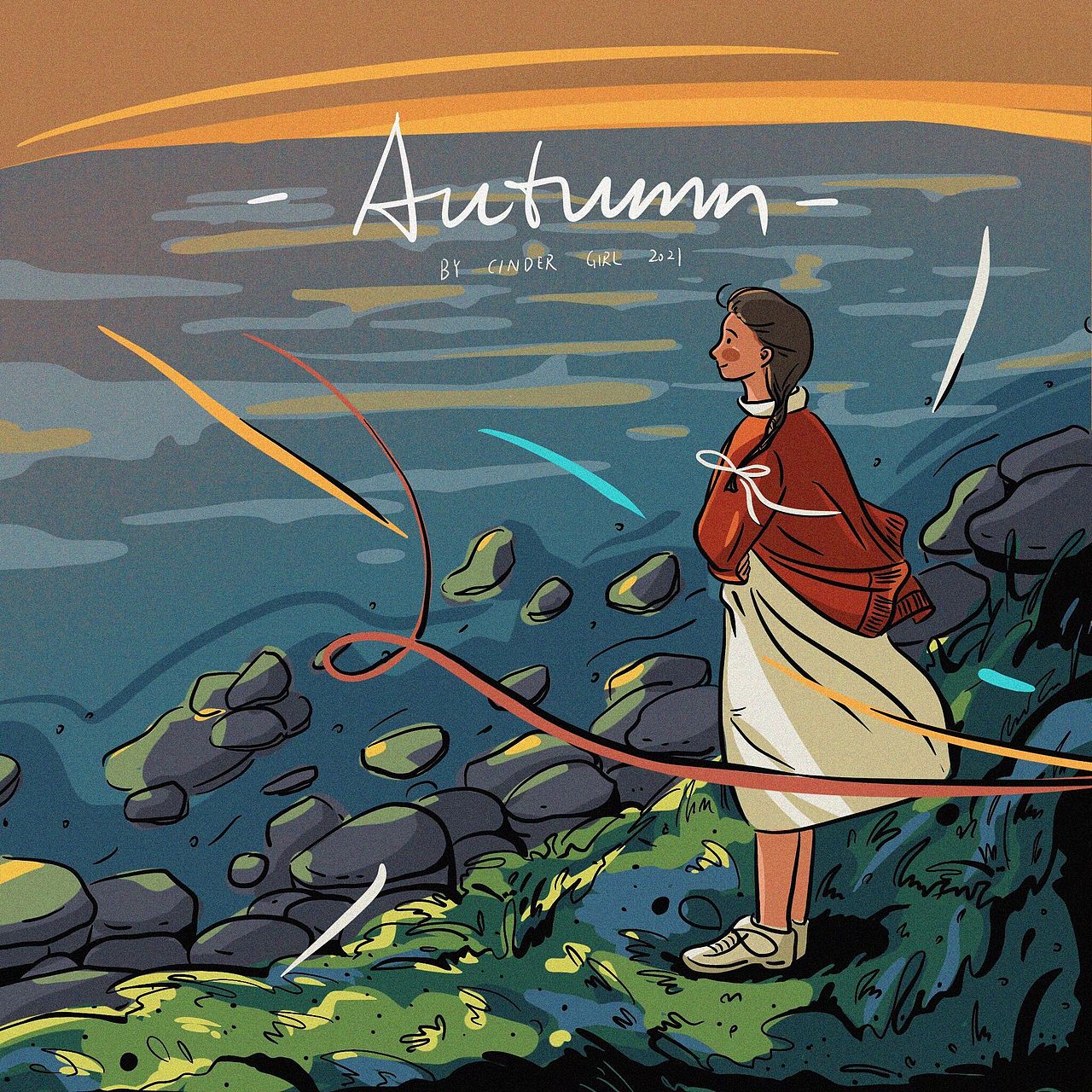 四季印象（图ZMjQxOTkzMTQw） - 商业插画 - 站酷设计师煤渣少女原创素材 - 站酷ZCOOL