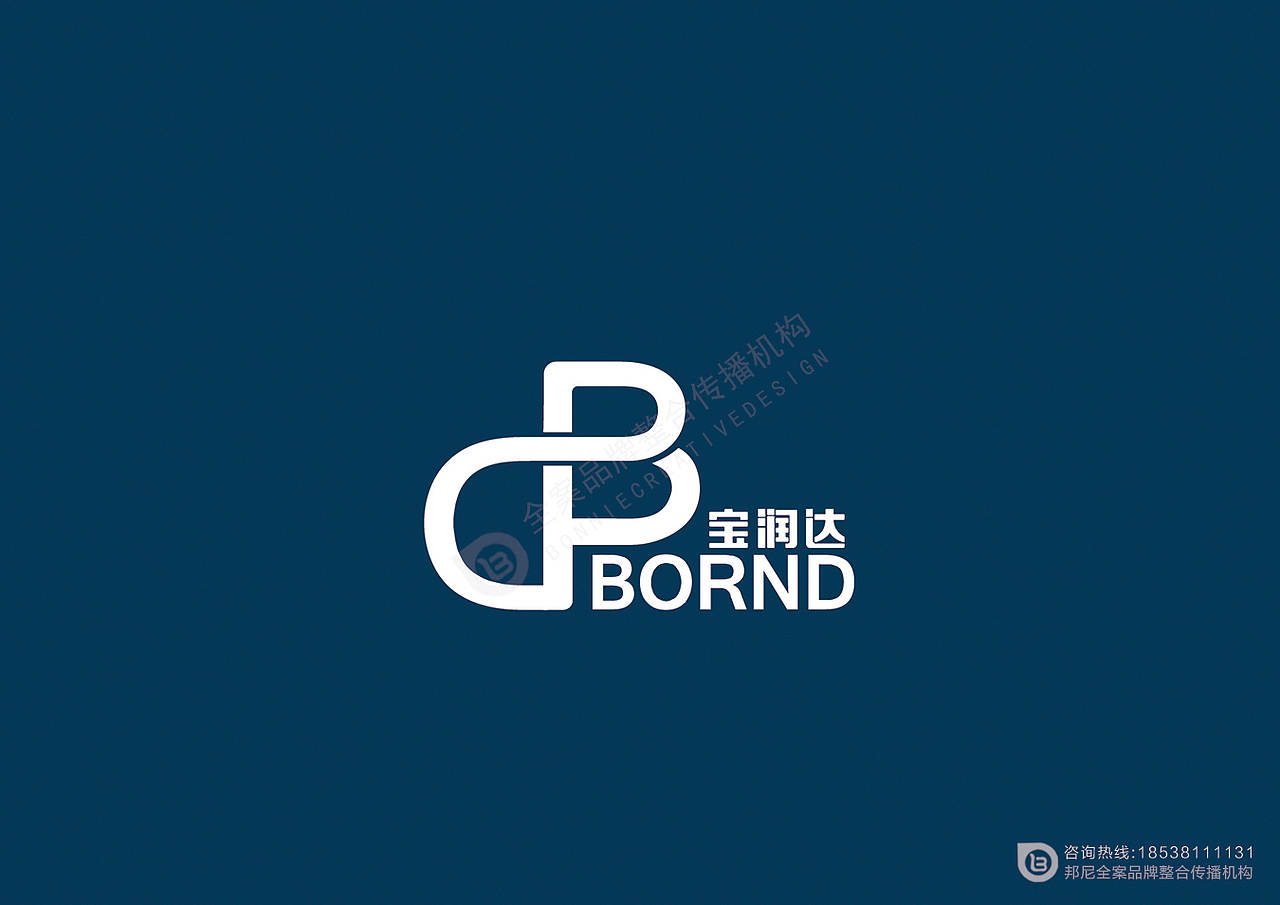邦尼创意-宝润达LOGO设计