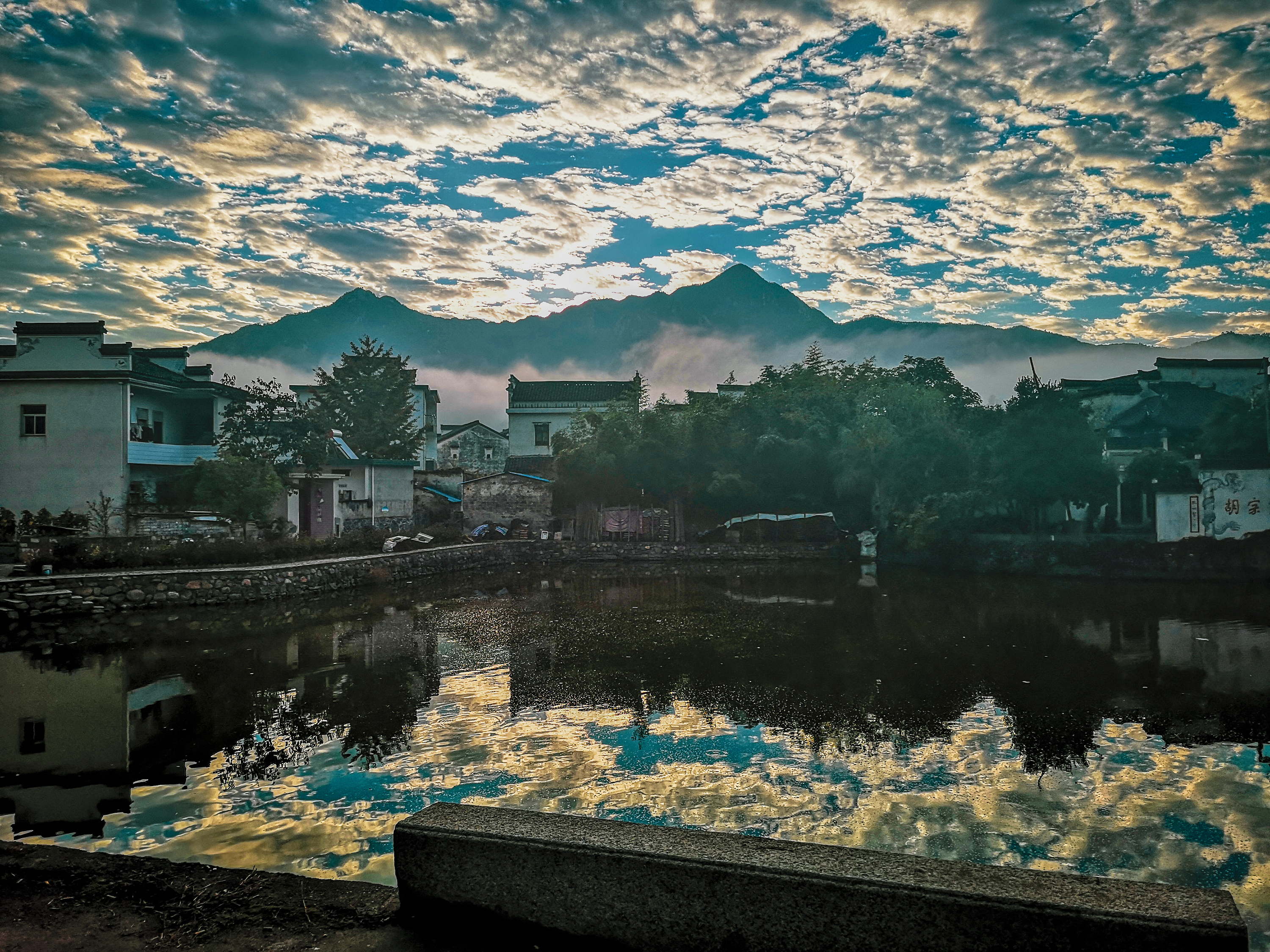 安徽绩溪小村落