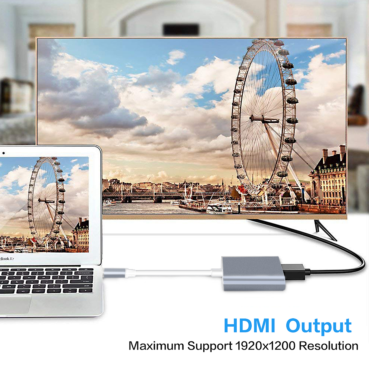 电视、电脑转接头