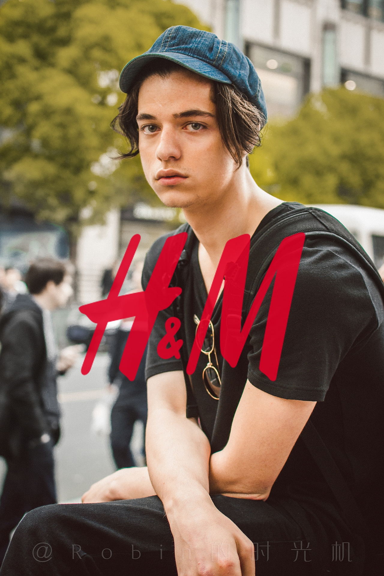 2016上海时装周aw街拍之模特luka