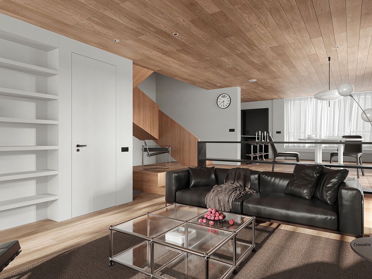 现代家装客餐厅（图ZMzExNDIzNzgw） - 家装设计 - 站酷设计师赵小鱼爱睡觉原创素材 - 站酷ZCOOL