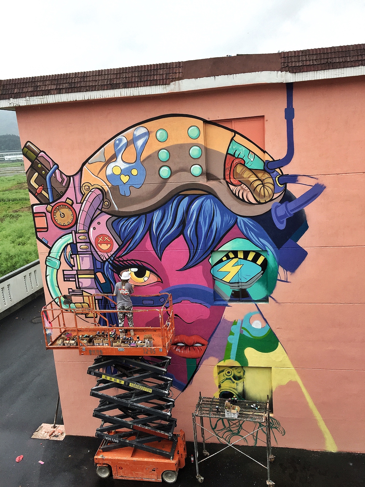 涂鸦作品《DREAM,LOVE,FUTURE》