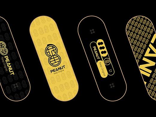 花生滑板俱乐部品牌形象设计 / 智渊设计工作室