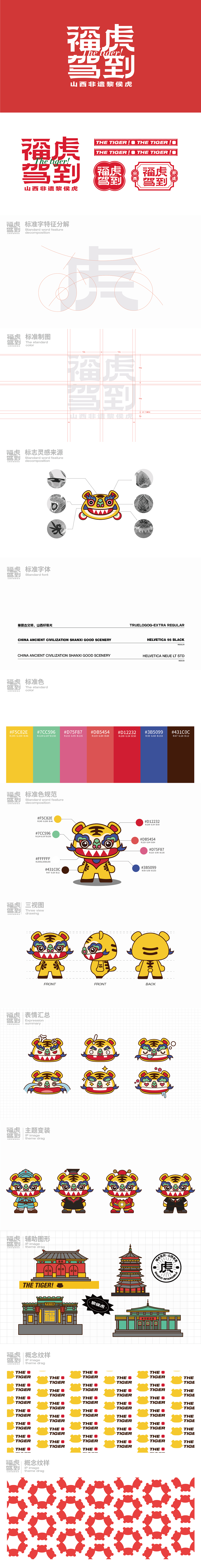 “福虎驾到”黎侯虎非遗IP设计（图ZMjk5ODY0OTM2） - 品牌 - 站酷设计师s药药原创素材 - 站酷ZCOOL